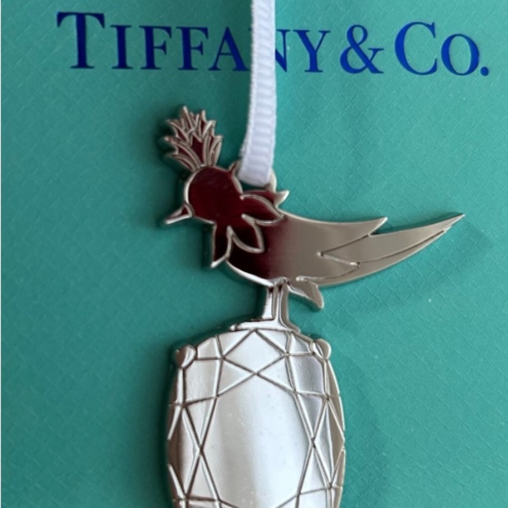 Tiffany & Co. Silver Bird Bag Charm/ Ornament